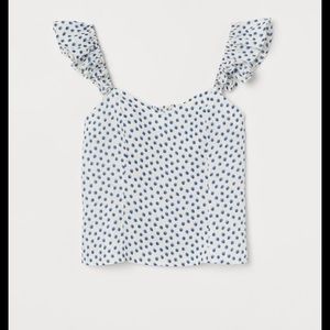 Natural Linen HM blouse BNWT